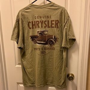Chrysler Olive Green Men's Short Sleeve Tee